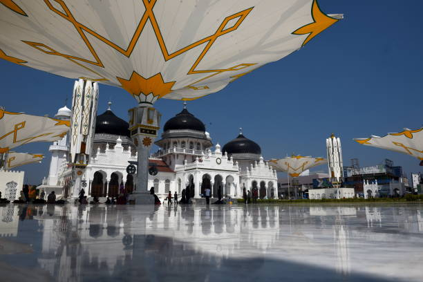 spot foto halaman Masjid Raya Baiturrahman